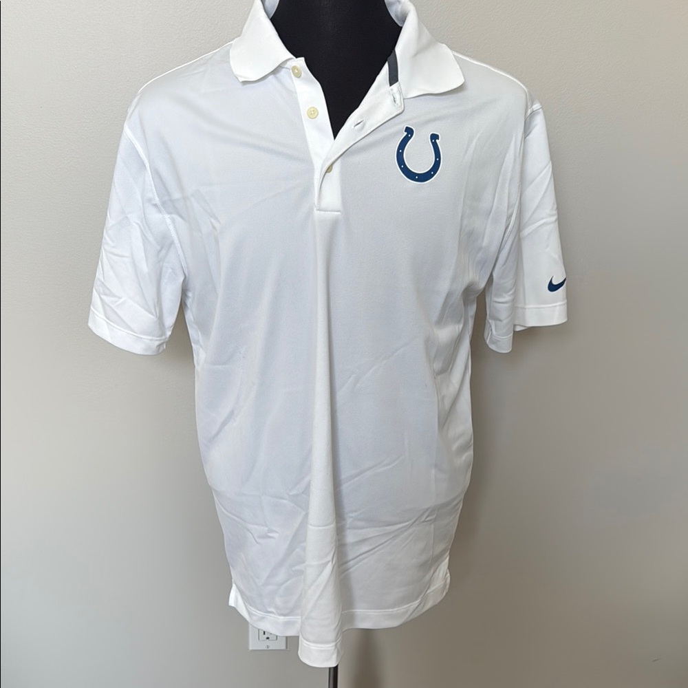 Nike Men's White Polo Shirt